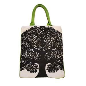 Thomas Paul Tree Of Life Cotton Canvas Tote Bag Luddite Collection Oprah Gifts